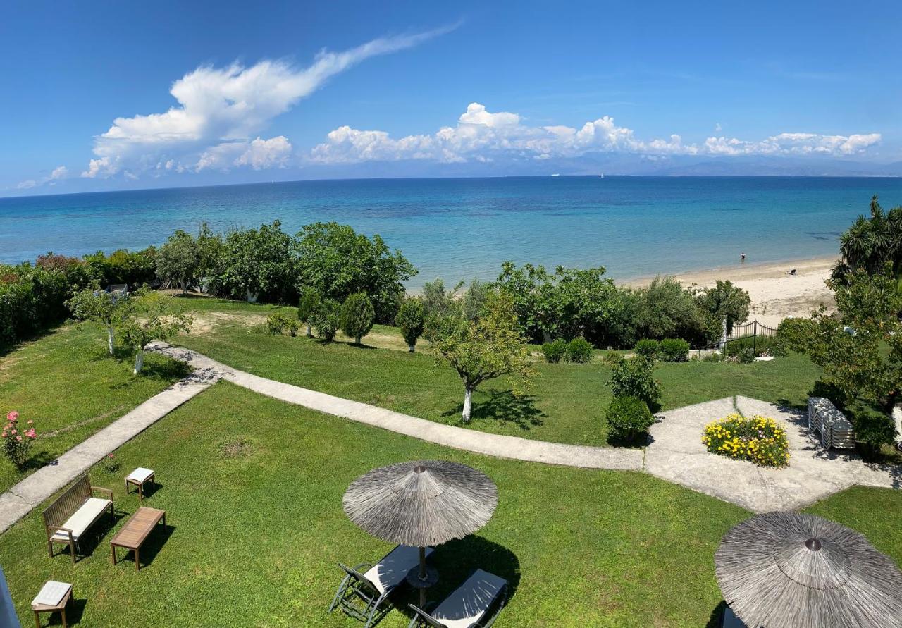 Villa Panorama Astrakeri Beach Esterno foto